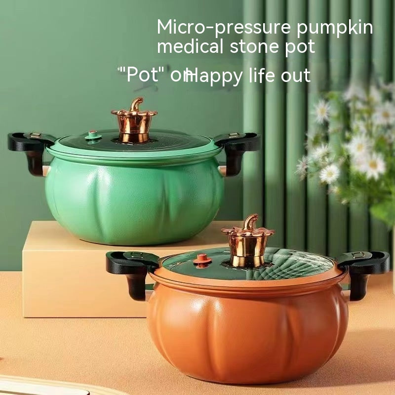 Versatile Pumpkin Pot: Non-Stick Pressure Cooker