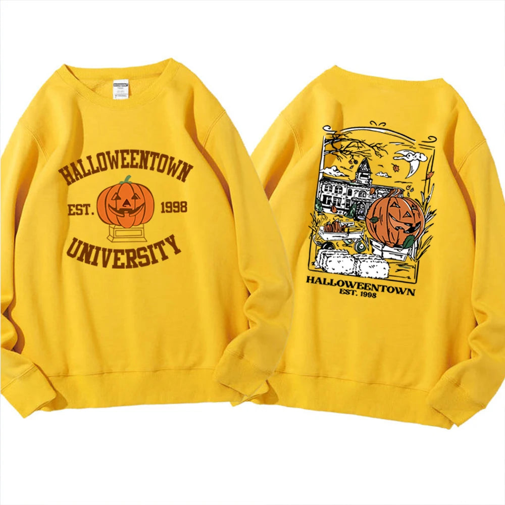 Halloweentown Heritage: Vintage Pumpkin Hoodie