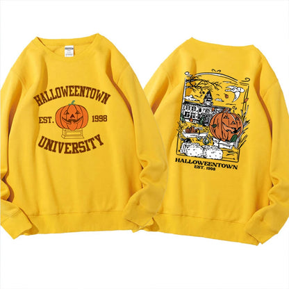 Halloweentown Heritage: Vintage Pumpkin Hoodie