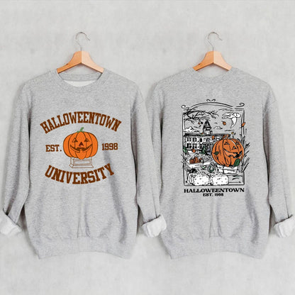 Halloweentown Heritage: Vintage Pumpkin Hoodie